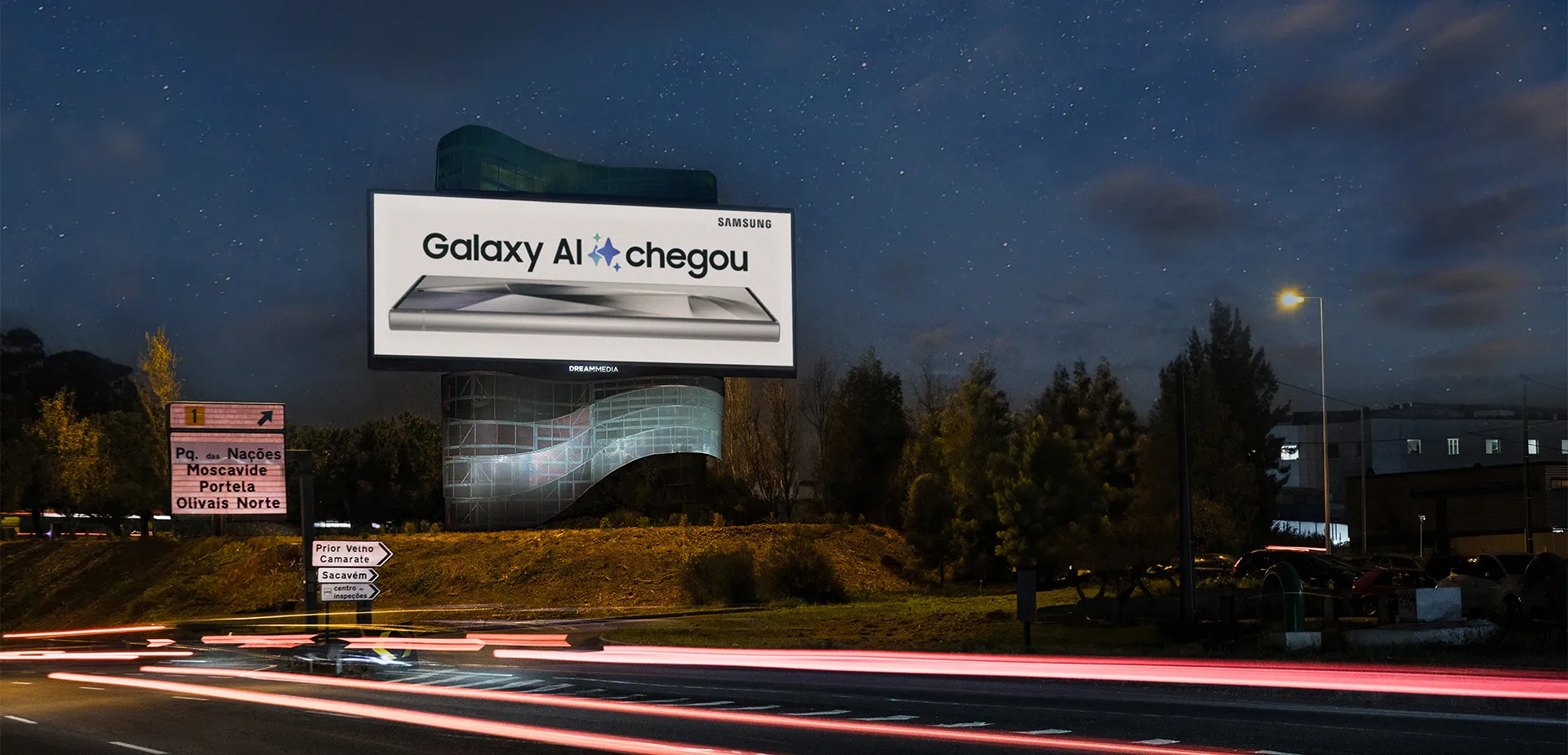 Portugal’s largest outdoor LED display Lisboa Gate project