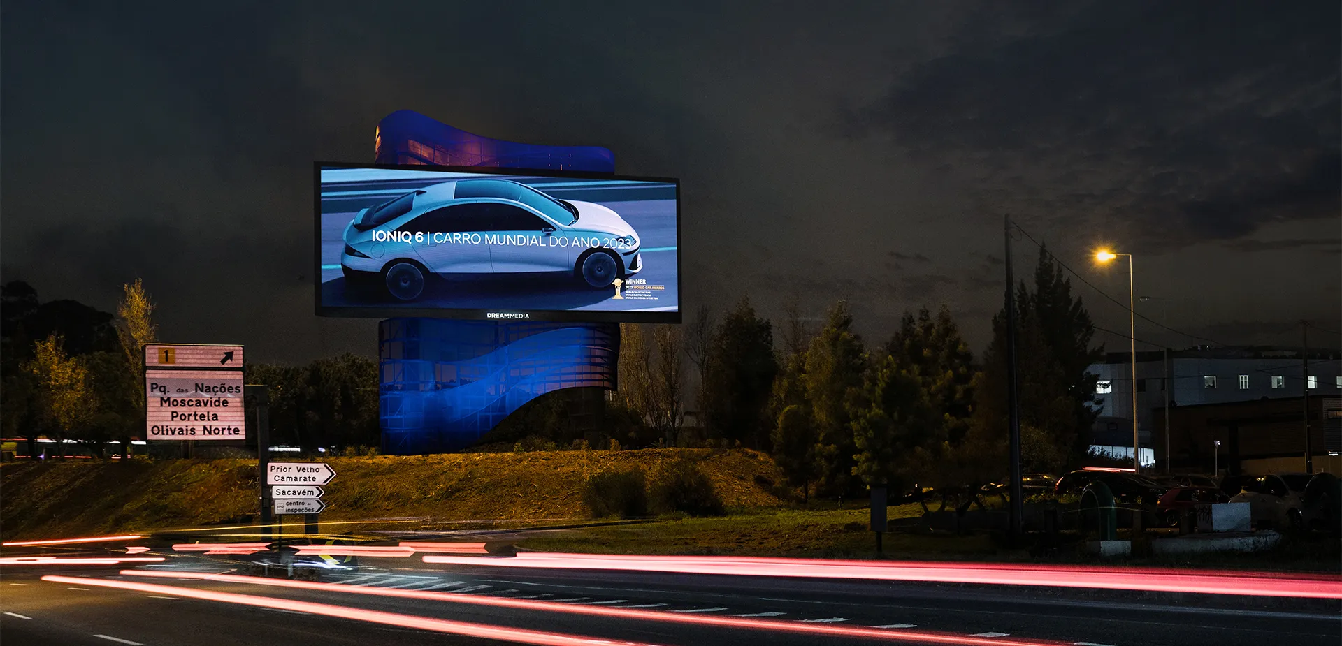 Portugal’s largest outdoor LED display Lisboa Gate project